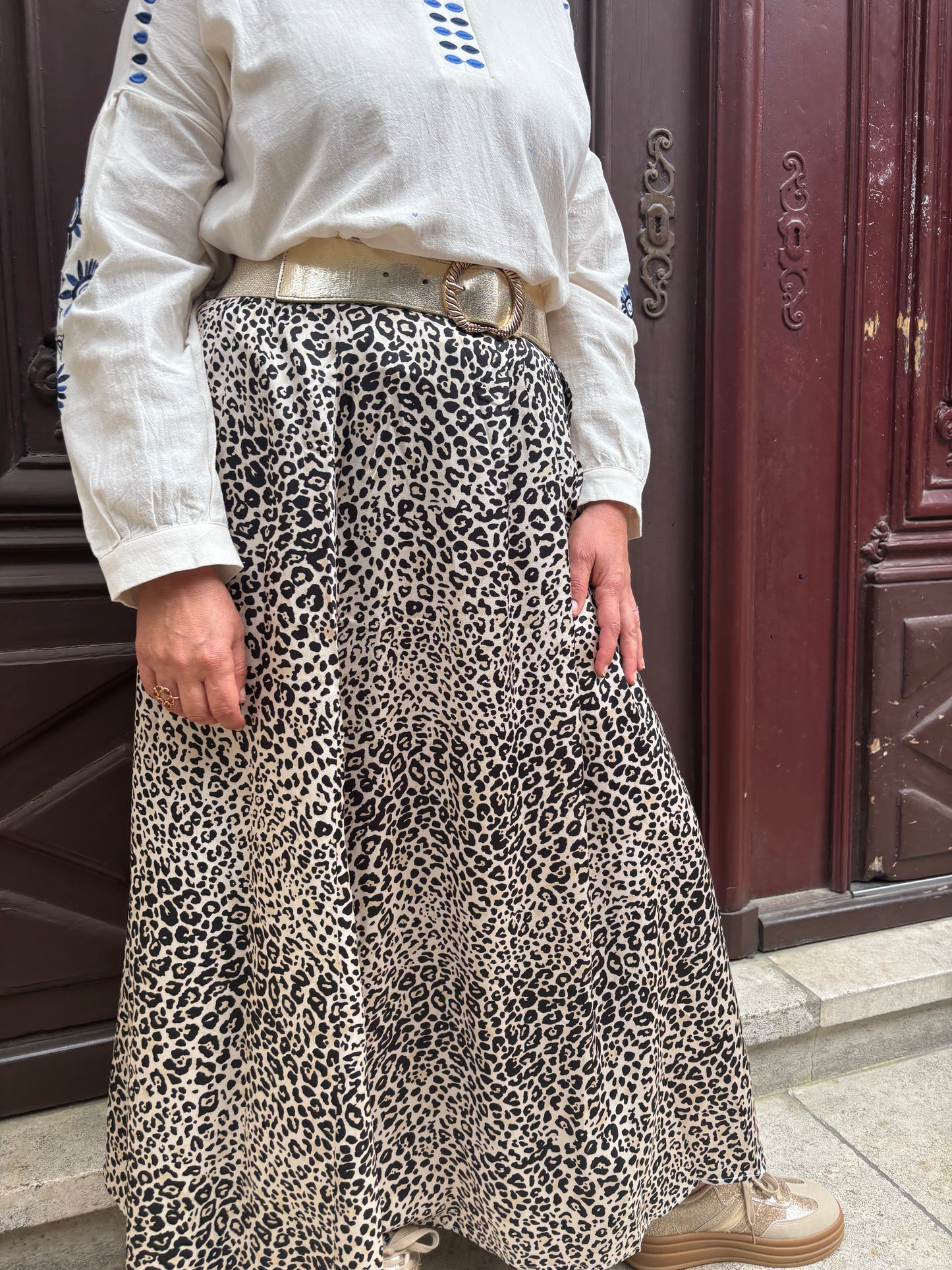 Jupe Léopard Mystique
