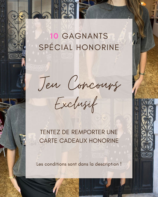 🎉 Participez au Jeu Concours Honorine Bordeaux ! 🎉