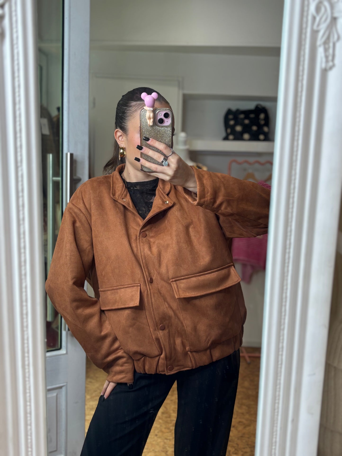 Veste daim