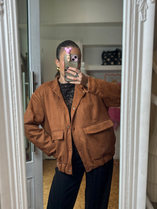Veste daim
