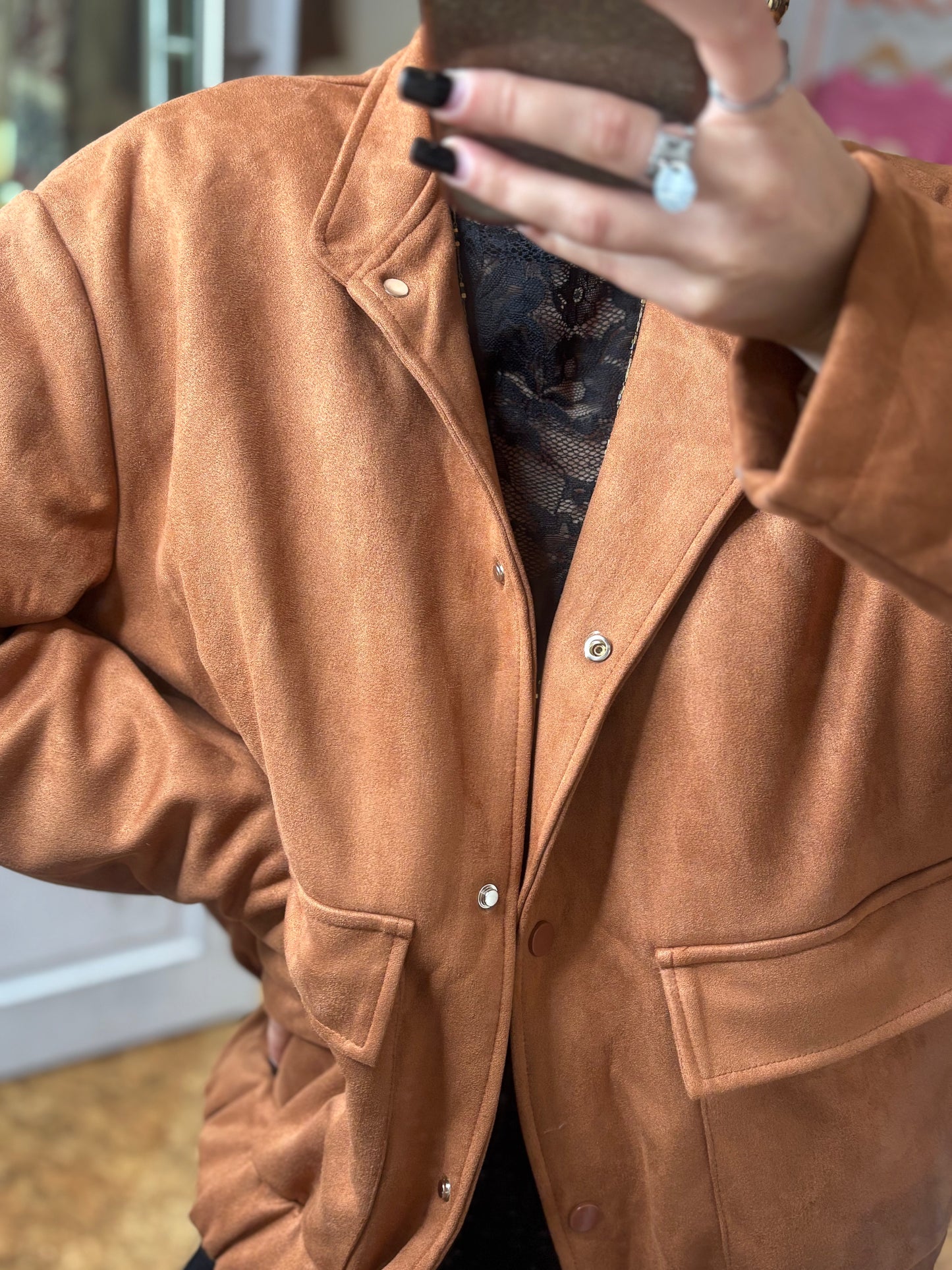 Veste daim