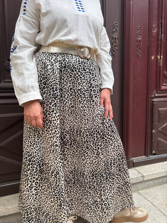 Jupe Léopard Mystique