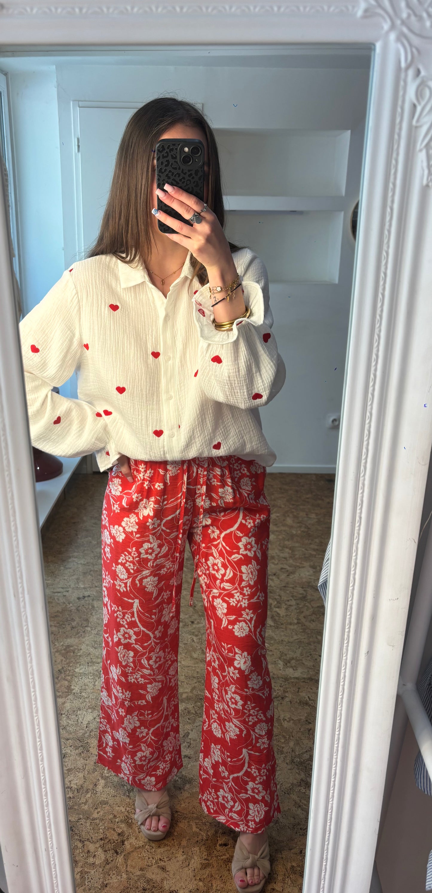 Chemise Cœur Léger