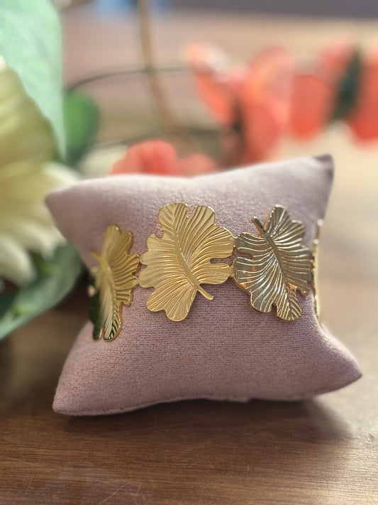 Bracelet Feuilles