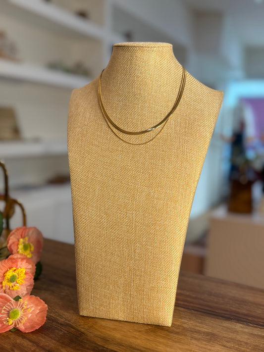 Collier dorée