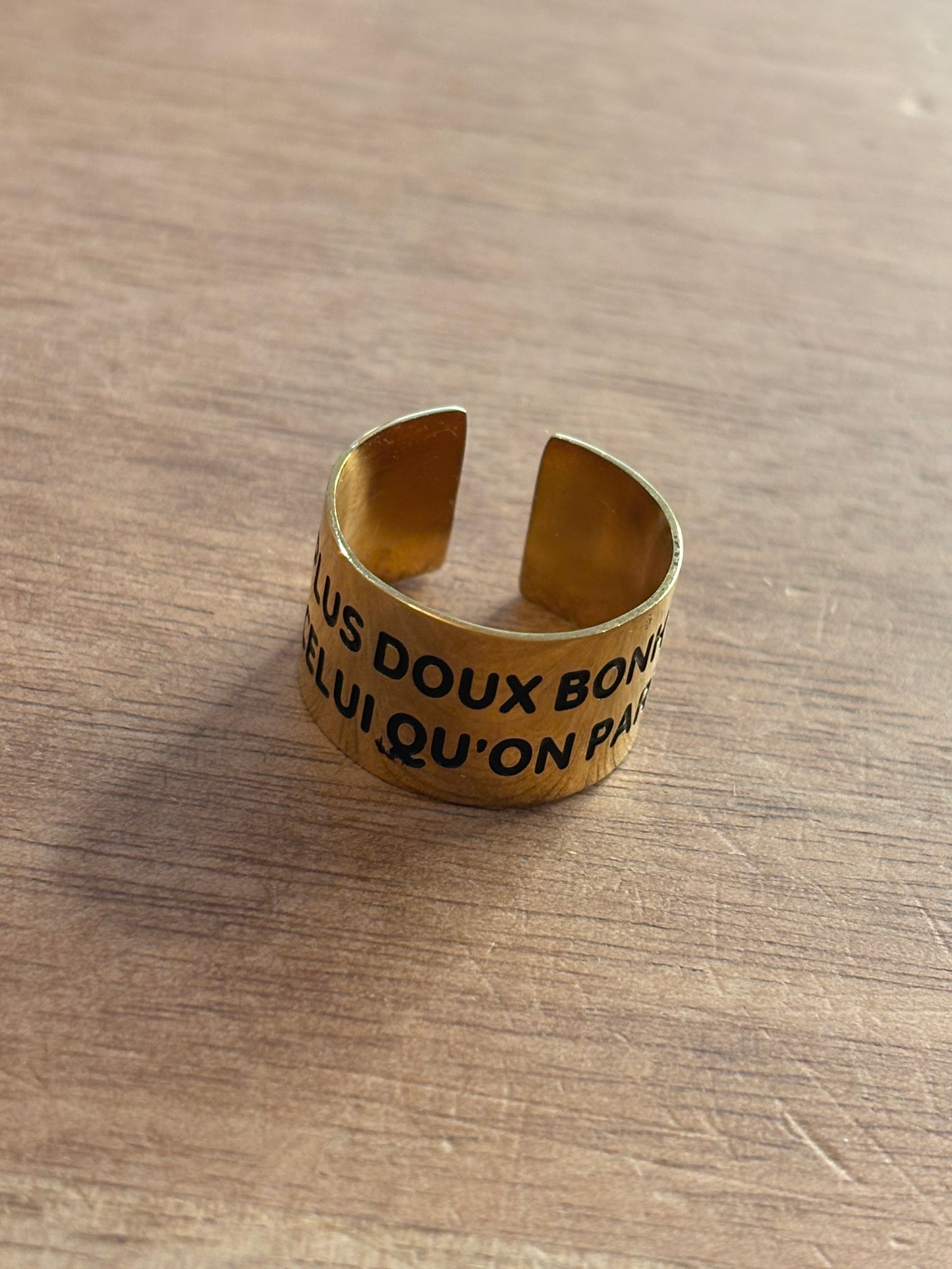 Bagues dorées