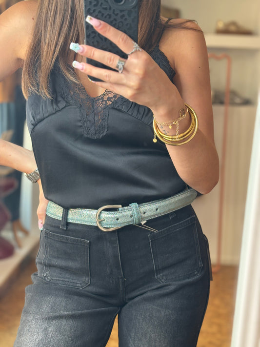 Ceinture ciel pailleté