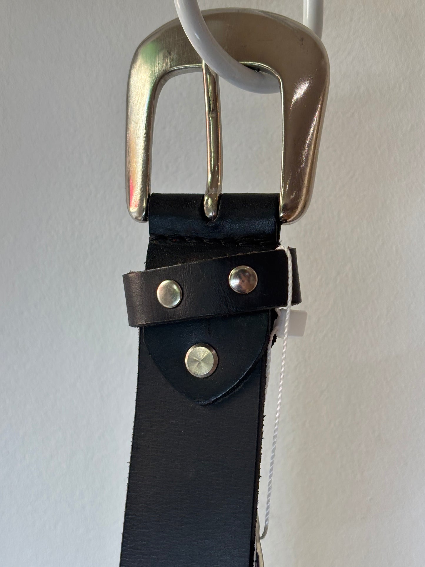 Ceinture noir métallique